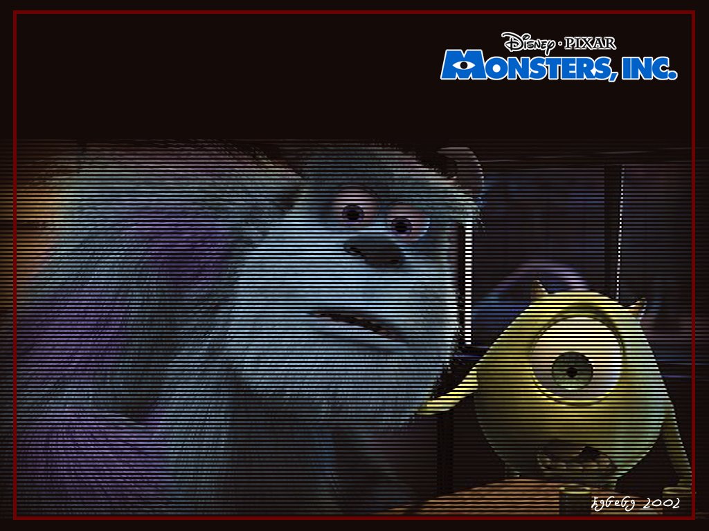 Monsters Inc Wallpaper Collection Boo